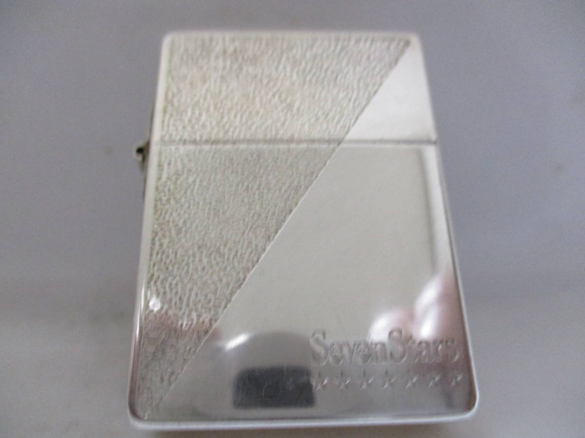 zippo Seven 1935レプリカ Stars セブンスター 両面刻印 特殊加工品 
