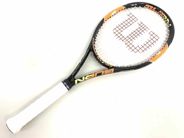 中古 良好 Wilson BURN 95J テニス ラケット G3 スポーツ ウィルソン