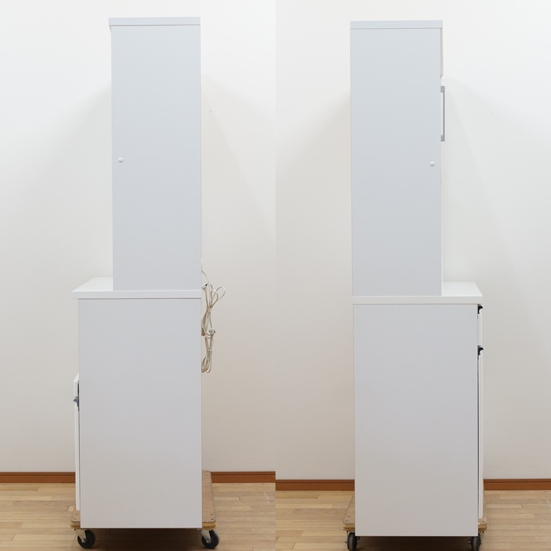 ニトリ キッチンボード クリスナ 120KB WH ホワイト