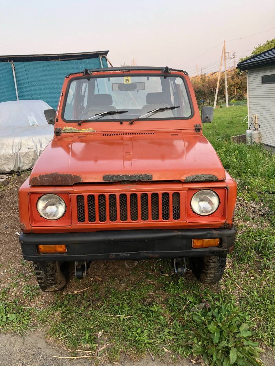 昭和59年スズキジムニーSJ30改2スト!4速マニュアル 4WD 実走33150 