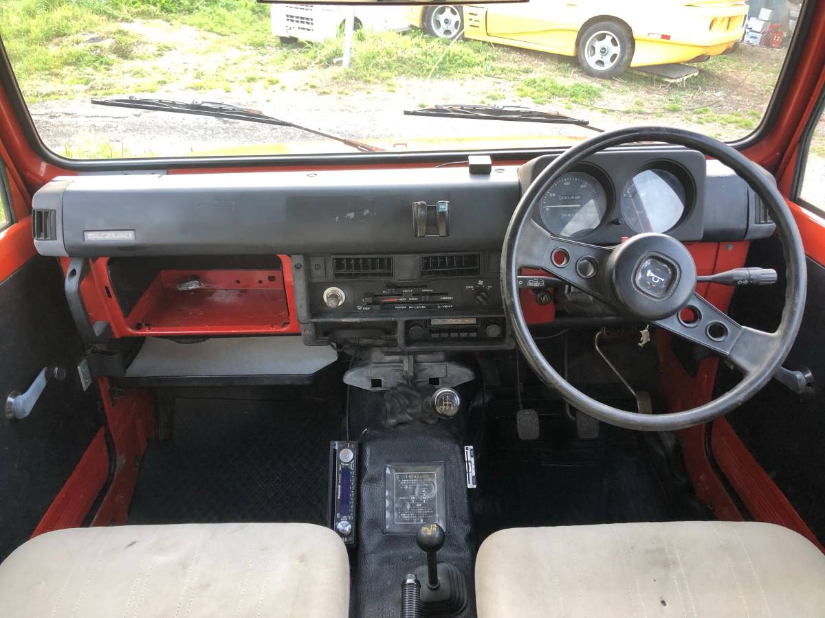 昭和59年スズキジムニーSJ30改2スト!4速マニュアル 4WD 実走33150 