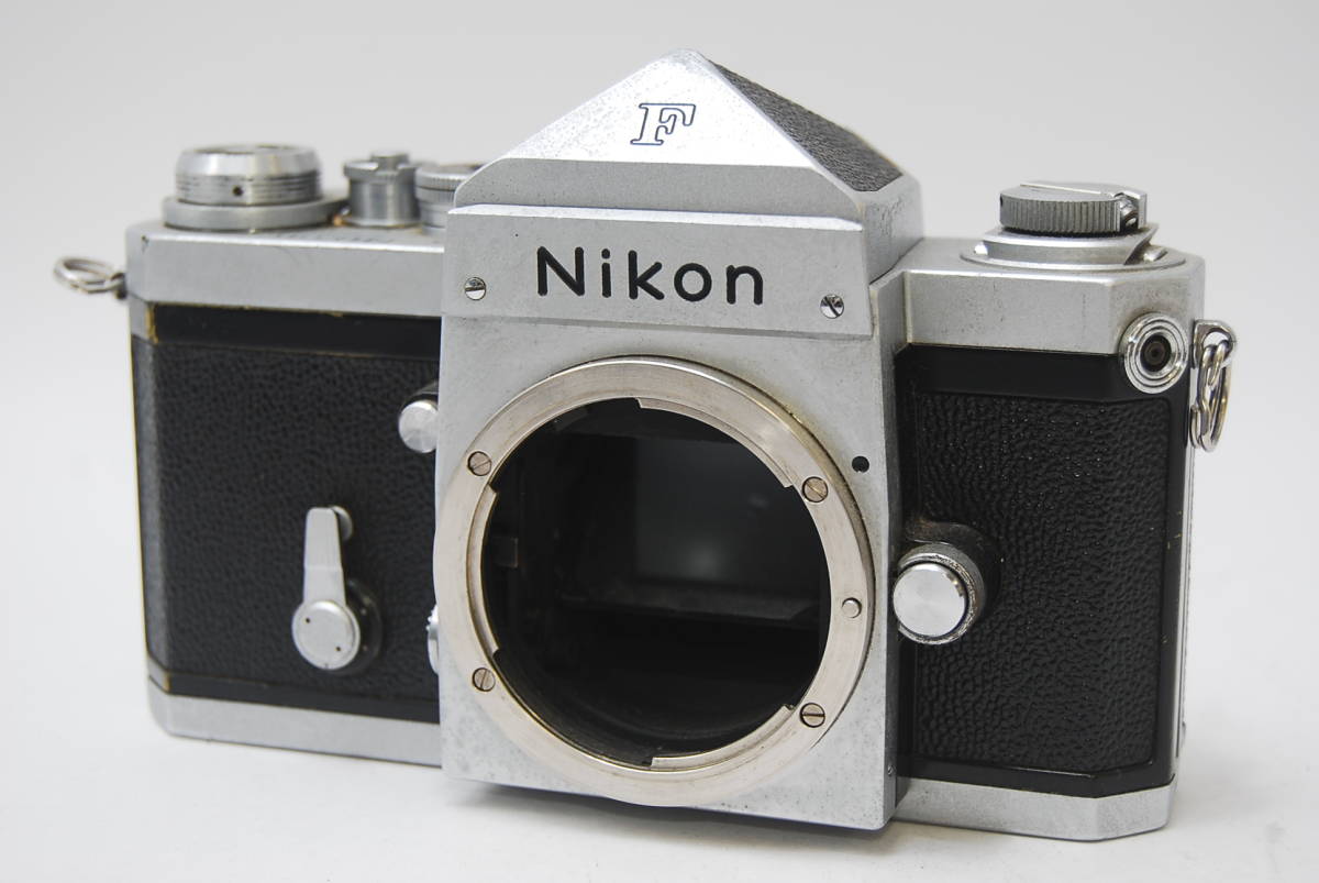 希少/人気モデル】Nikon/ニコン F アイレベル シルバーボディ フィルム
