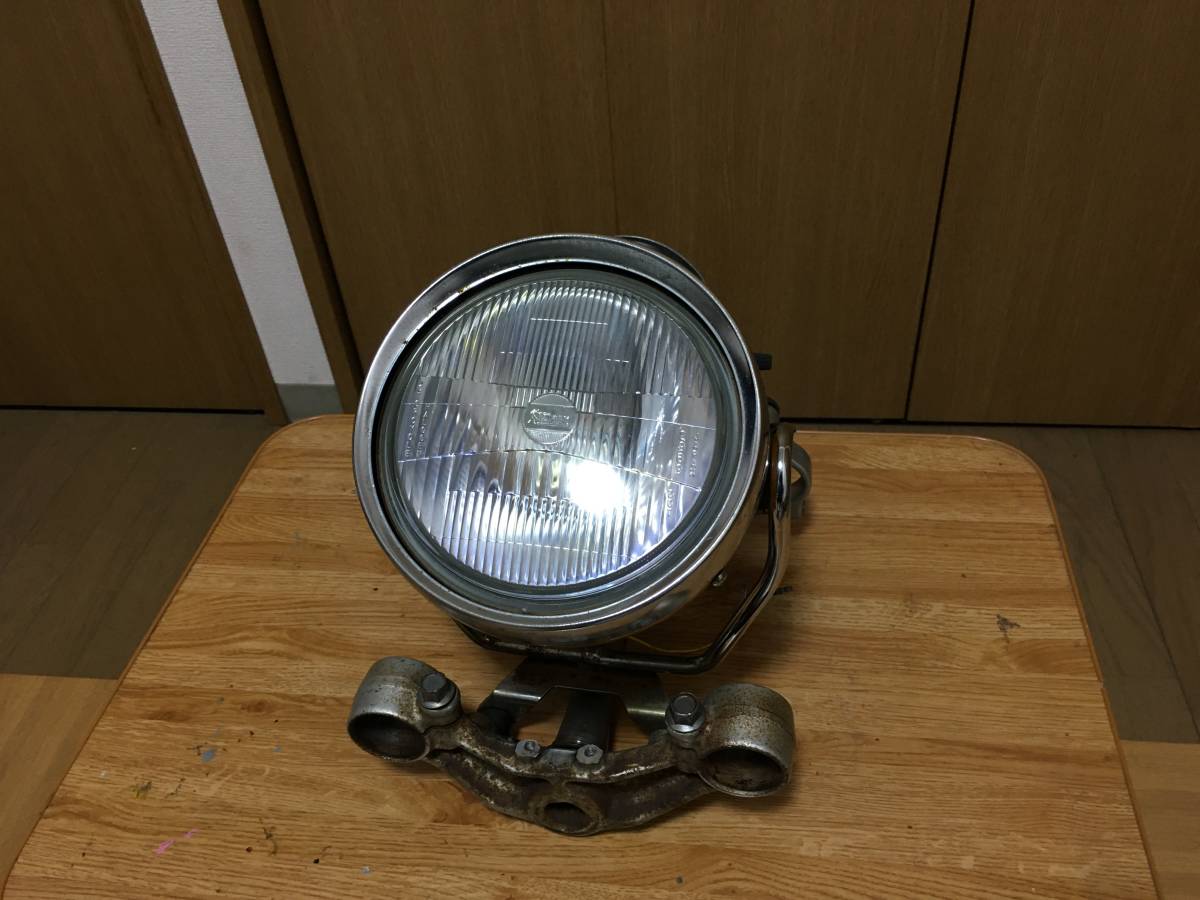 ヘッドライト ヤマハ ルネッサ 4DN オートバイ 純正 YAMAHA 中古 4DN-050*** j20-5 黄M 0 動作確認 SRV250ルネッサ SRV250 SRV250）by