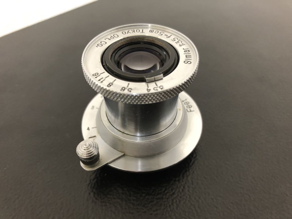 Simlar 5cm f3.5 Tokyo Optical Co. シムラー 50mm 東京光学 ライカ L