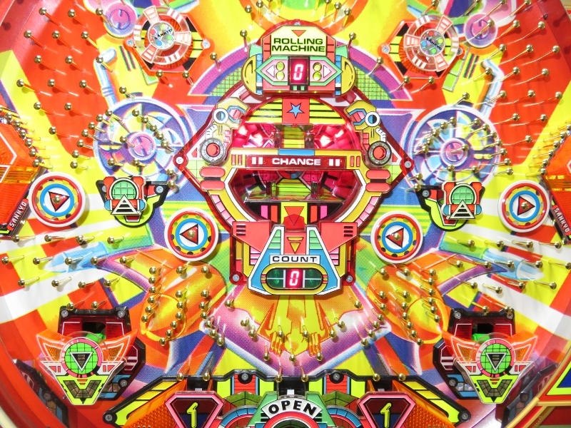 レトロパチンコセル基盤三共ローリングマシーン（ジャンク）