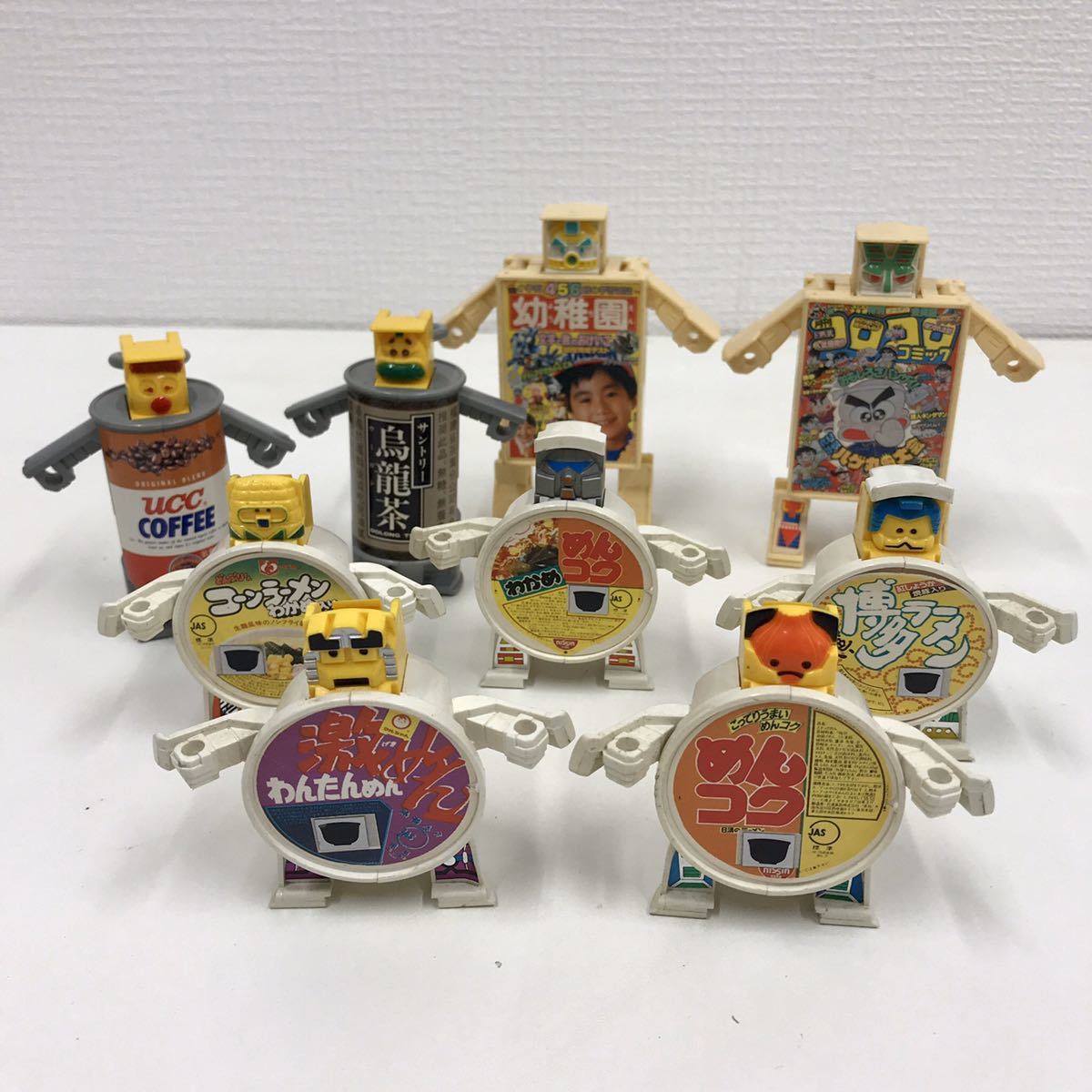 テレコマ戦士 どんぶりマン | タカラ レア 希少 どん兵衛 TC-07 参考