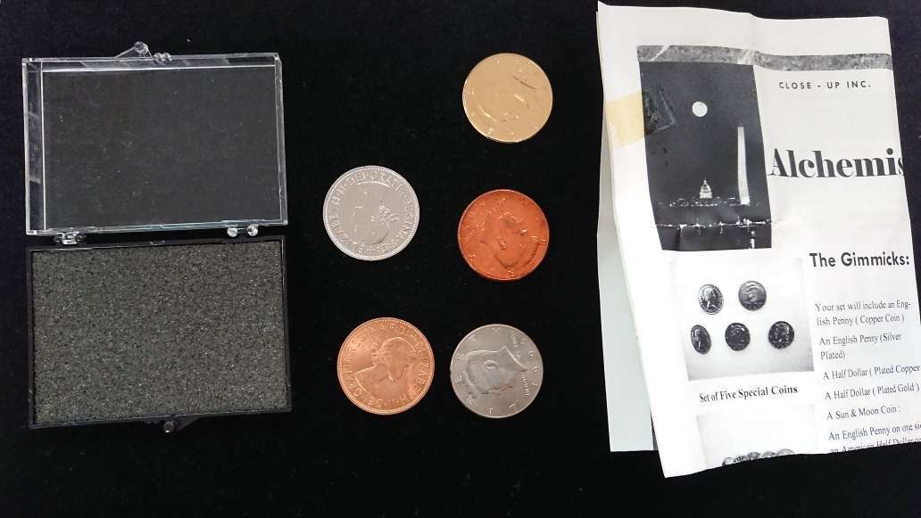 8494》【手品】Alchemist Dream Coins☆激レア☆ギミックコイン