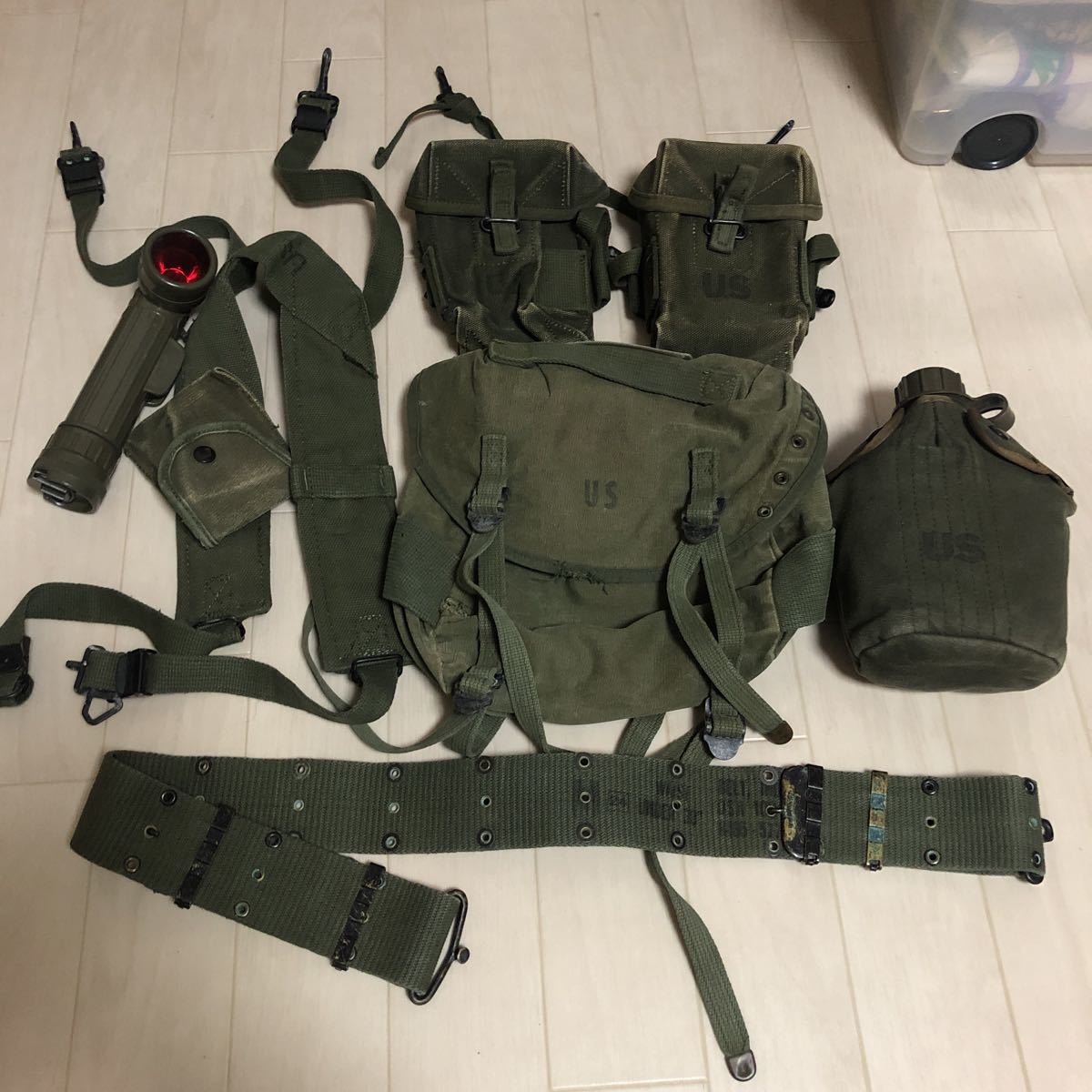 M1956 ベトナム戦争 米軍 実物装備 コットン サバゲー ビンテージ