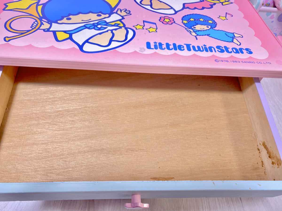 キキララ サンリオ - 机 リトルツインスターズ 家具 レトロ ファンシー