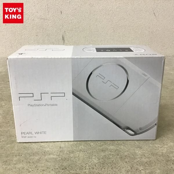 1円～ 欠品 動作確認済/初期化済 PSP 3000 本体 パール・ホワイト 本体 Yahoo!オークション PSP すぐ遊べるセット 60日保証キャンペーン中PSP-3000 動作確認