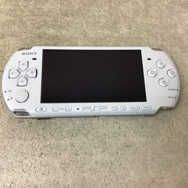 1円～ 欠品 動作確認済/初期化済 PSP 3000 本体 パール・ホワイト 本体 Yahoo!オークション PSP すぐ遊べるセット 60日保証キャンペーン中PSP-3000 動作確認