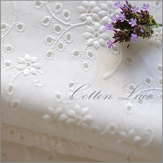 マスクカバー　コットンレースとダブルガーゼ　ＰⅠ_5