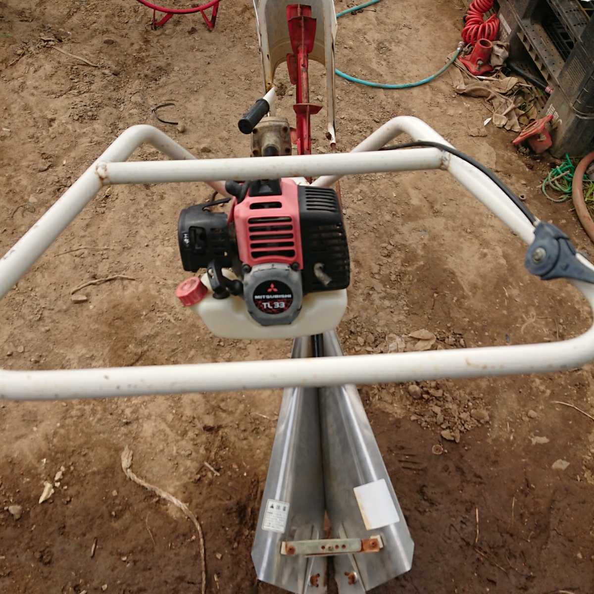 NP-307D 吉徳 農キング – 歩行溝切機 NP-307 中古 水田溝切機