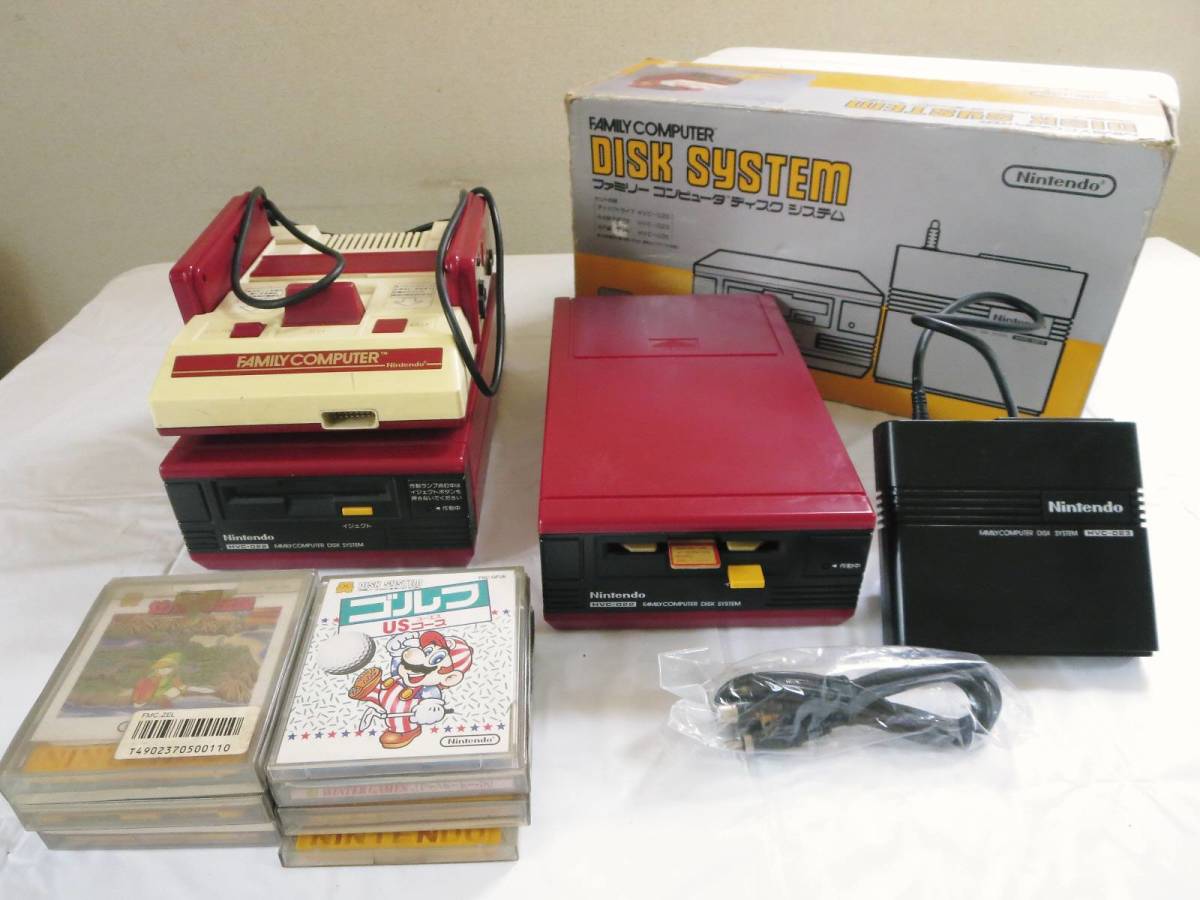 ディスクシステム 任天堂 ファミコン ファミリーコンピュータ ジョイ