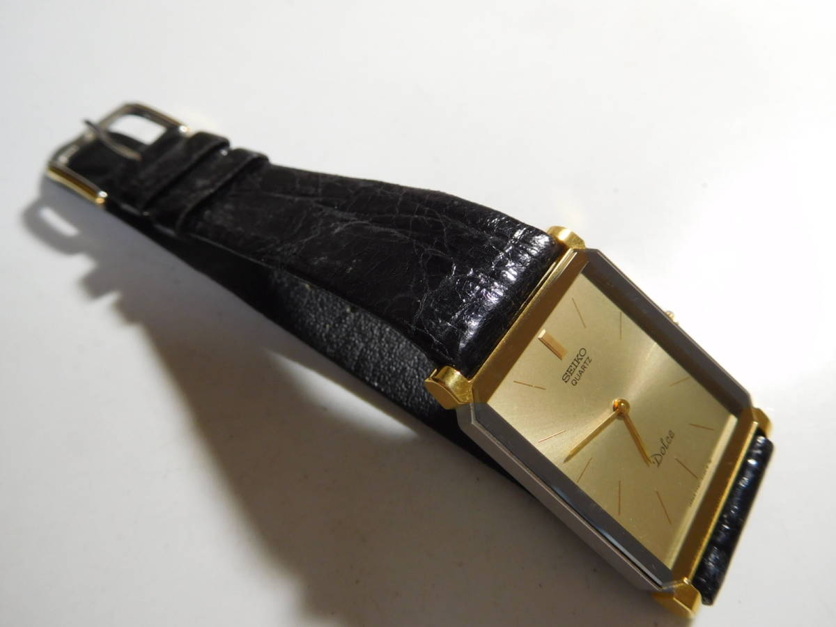 セイコー ドルチェ DOLCE - 1円 SGP30 △SEIKO 6030-5500 QZ ゴールド 