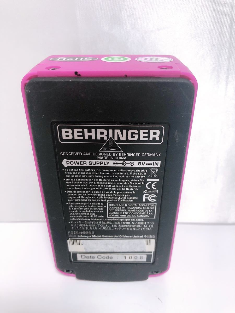 FD300 Ultra Feedback Behringer BEHRINGERベリンガー ウルトラ