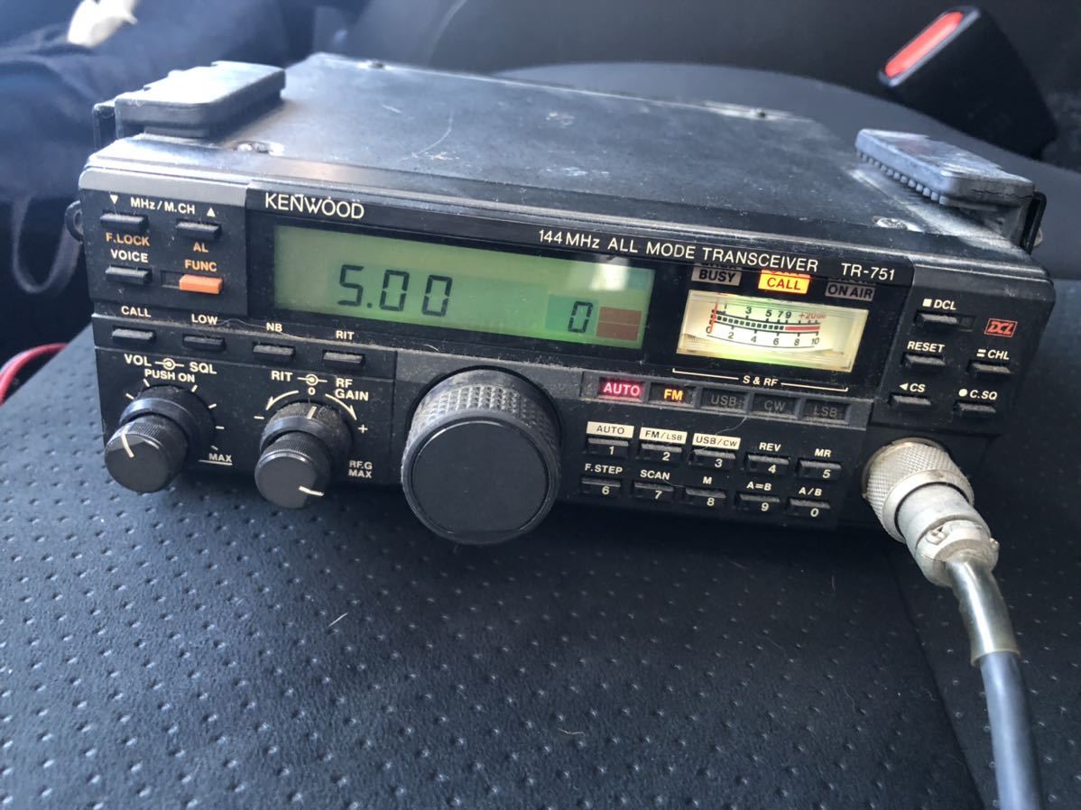 KENWOOD TR-751 144MHz トランシーバー ジャンク KENWOOD TR-751他2m無線機ジャンクセット KENWOOD TR-751 144MHz Yahoo