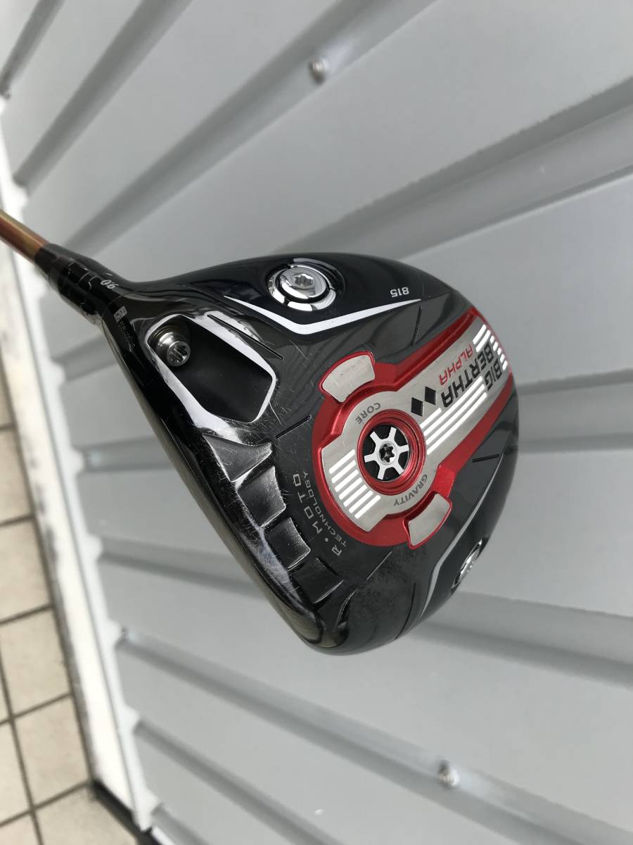 定番，本物保証 ビッグバーサ アルファ 815 ダブルダイアモンド 9.0 Speeder 569 EVOLUTION SR(フレックス SR)｜売買されたオークション情報、yahooの商品情報をアーカイブ公開 - オークファン 男性右きき用