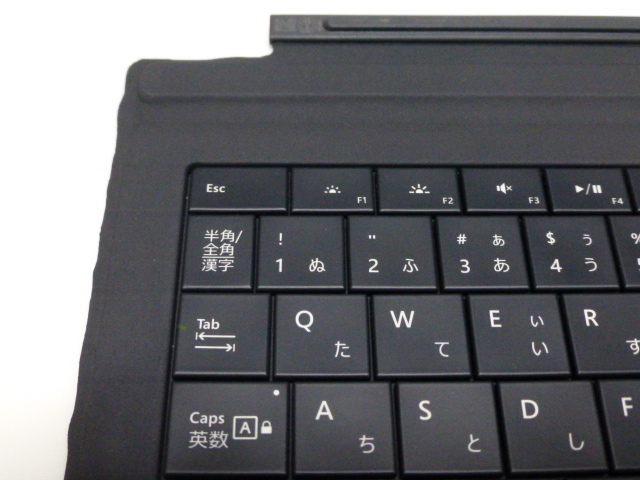 Microsoft Surface Pro 3, 4用タイプカバー ブラック ☆展示品 