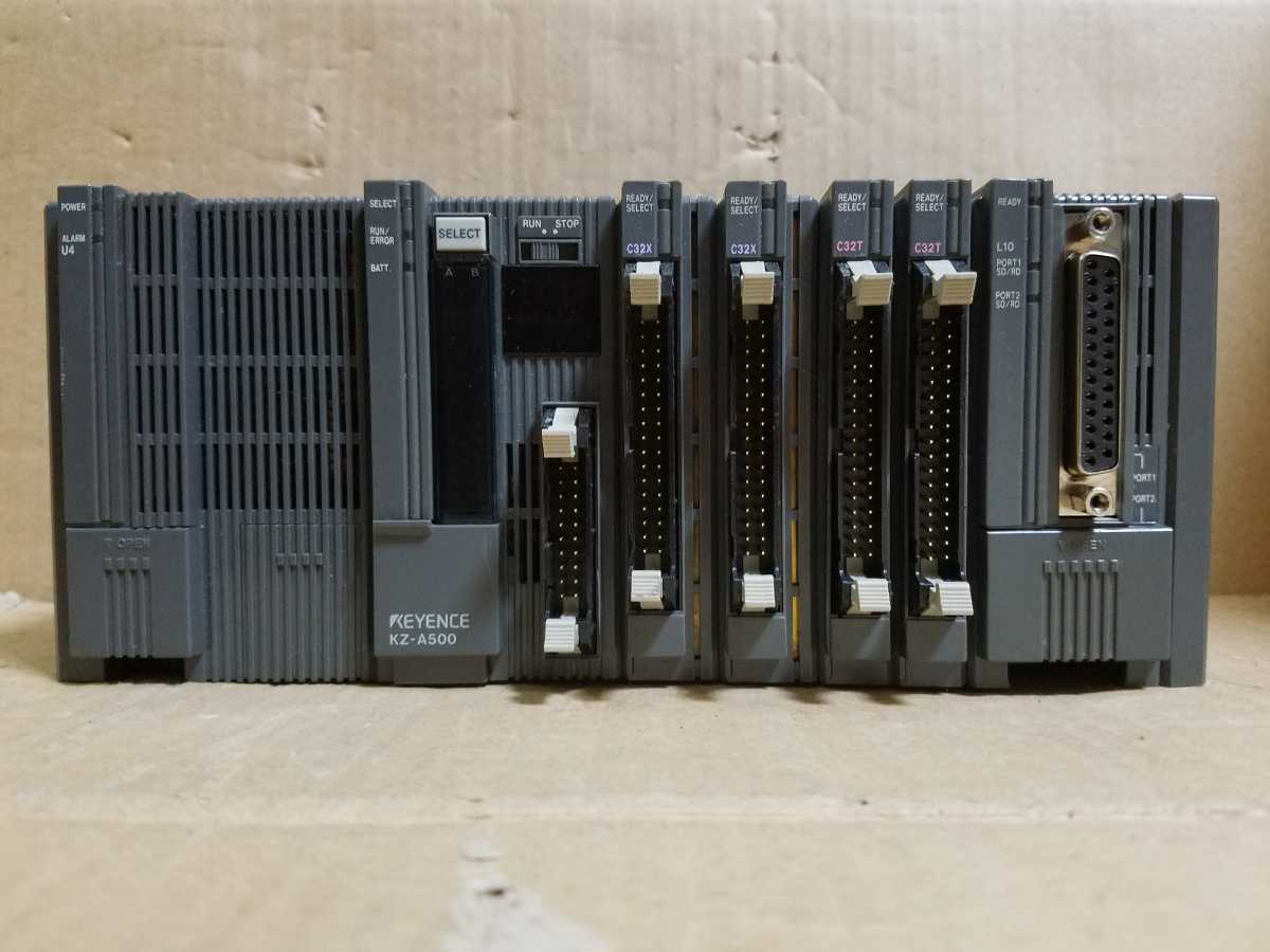 キーエンス KEYENCE - KZ-A500 動作保証 PLCユニット KZ-A500⁄H2⁄C32X⁄U4