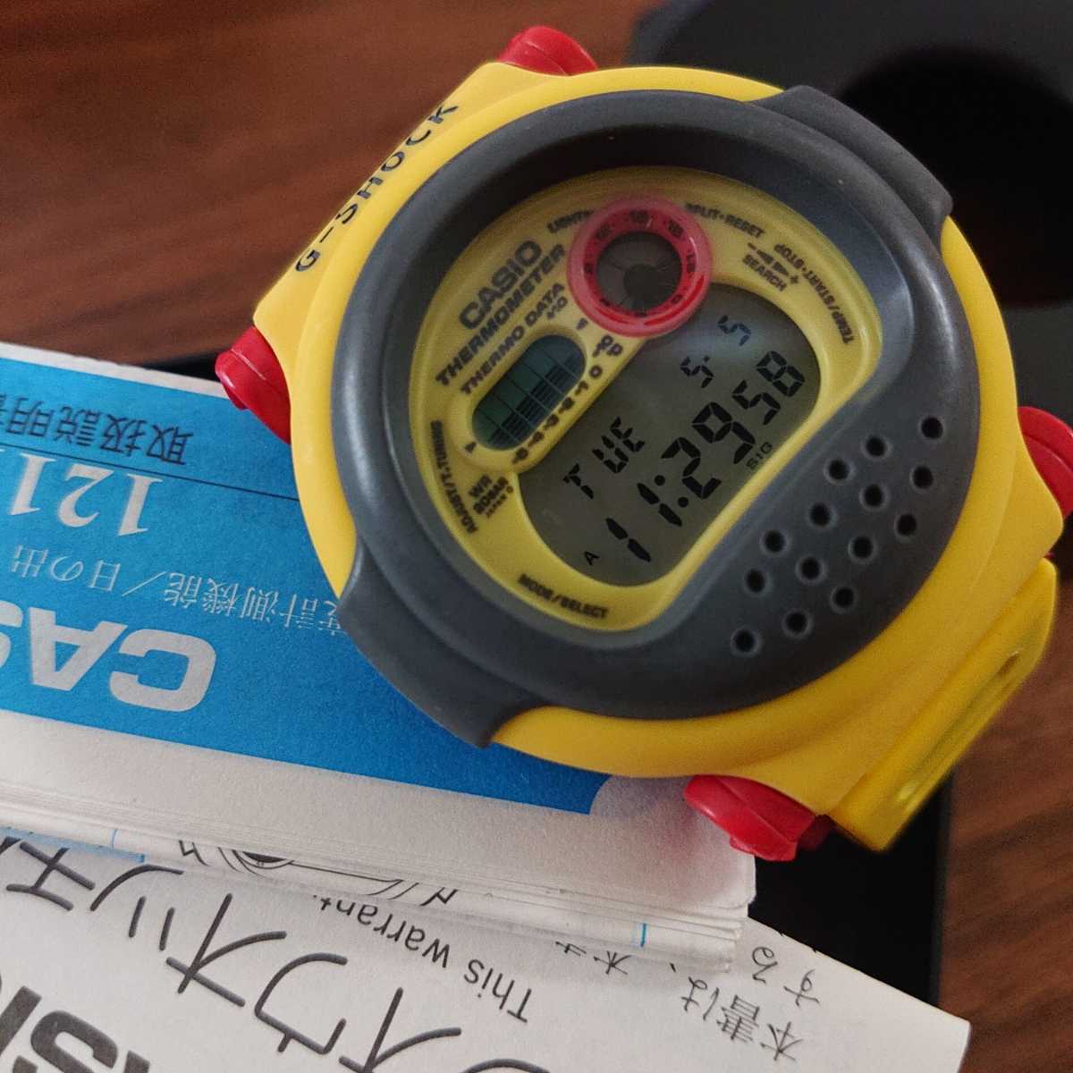 即決ラスト1本94年発売生産終了初代イエロージェイソンCASIOGショック
