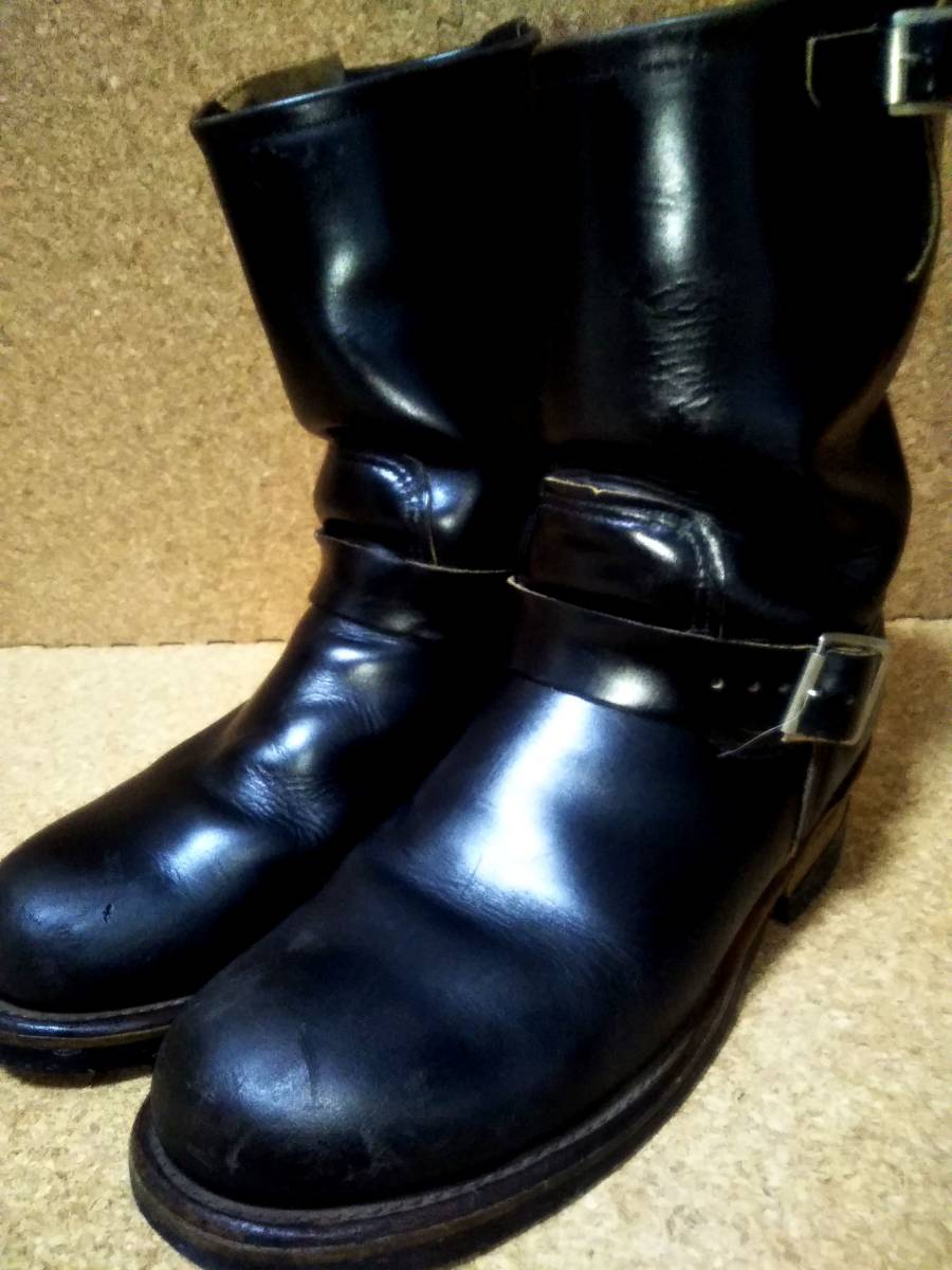 【RED WING】レッドウィング 8270 8.5D (26.5cm) ナイフポケット エンジニアブーツ PT91 後期 刺繍タグ ヴィンテージ 茶芯 0 エンジニア WING メンズ REDWING バイクブーツ
