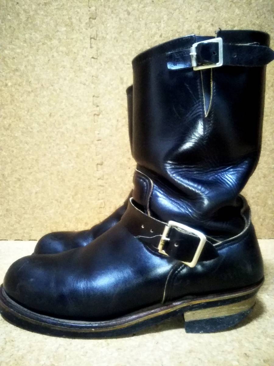 【RED WING】レッドウィング 8270 8.5D (26.5cm) ナイフポケット エンジニアブーツ PT91 後期 刺繍タグ ヴィンテージ 茶芯 0 エンジニア WING メンズ REDWING バイクブーツ