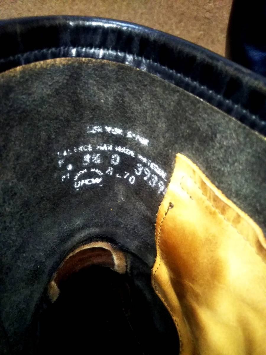 【RED WING】レッドウィング 8270 8.5D (26.5cm) ナイフポケット エンジニアブーツ PT91 後期 刺繍タグ ヴィンテージ 茶芯 0 エンジニア WING メンズ REDWING バイクブーツ