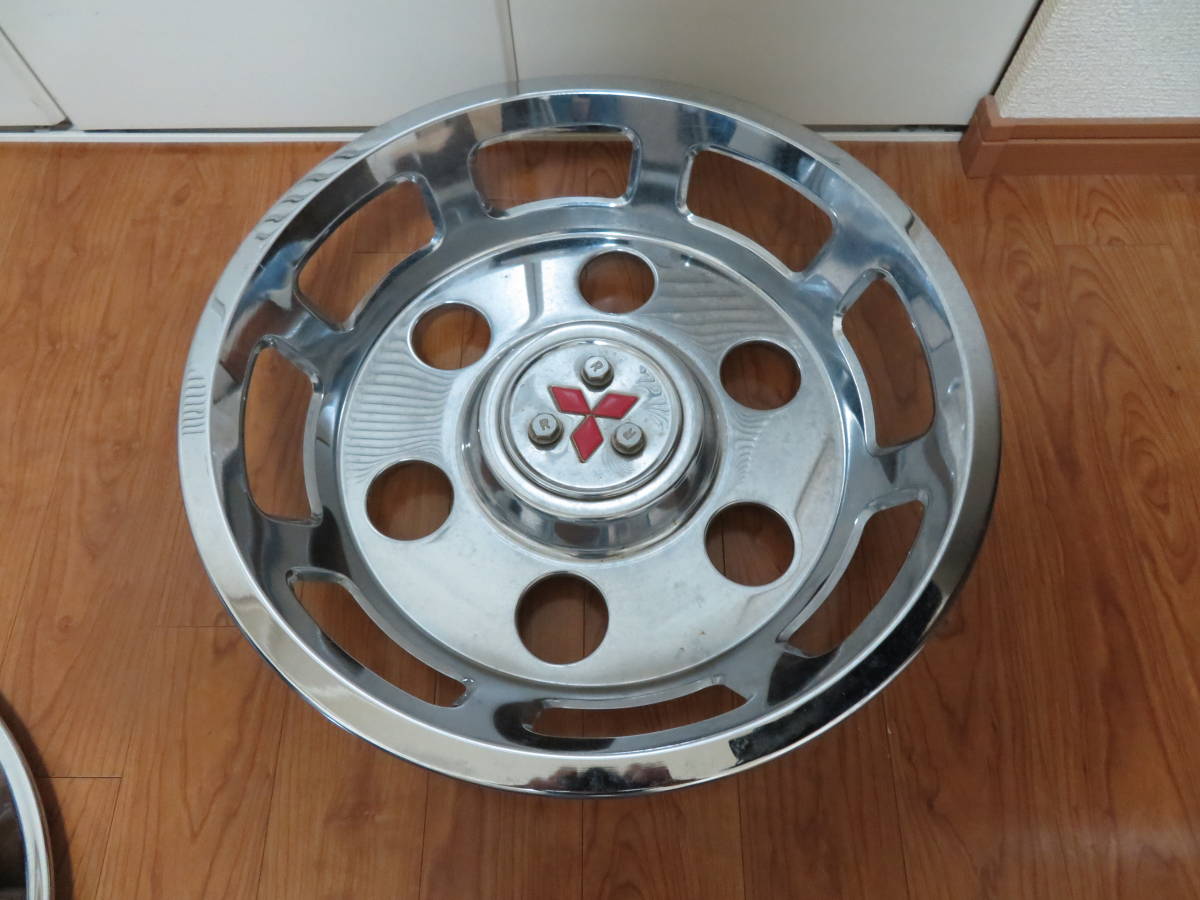 希少 三菱ふそう レンジャー ファイター 純正 ホイールキャップ メッキ 