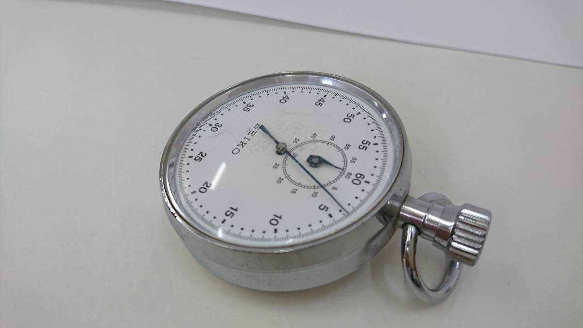 SEIKO 懐中時計 7550-001C 三陸鉄道開業記念 クォーツ・SEIKO ストップ 