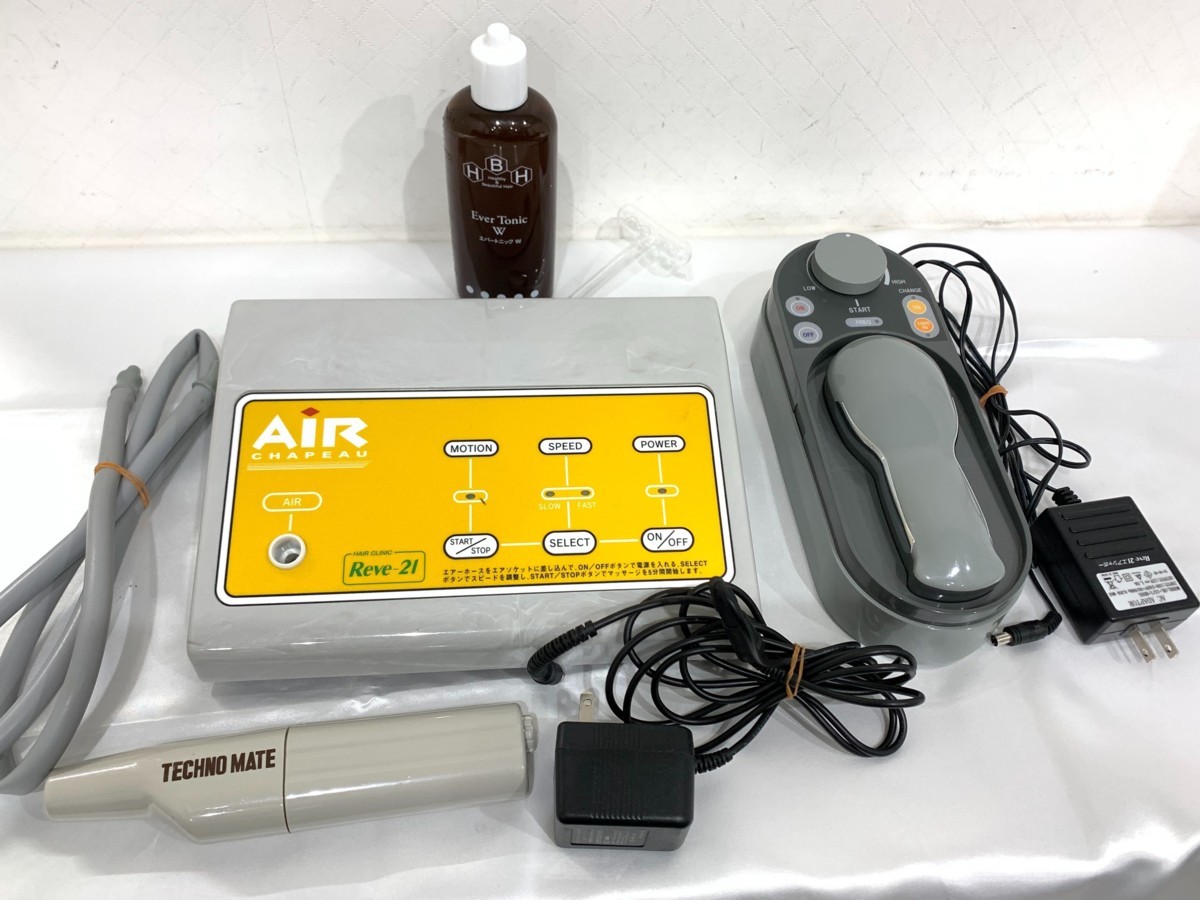 リーブ21 パルシータ テクノメート エアシャポー3点セット リーブ21 PALTHETA/パルシータ AIRCHAPEAU TECHNOMATE 育毛 発毛 薄毛