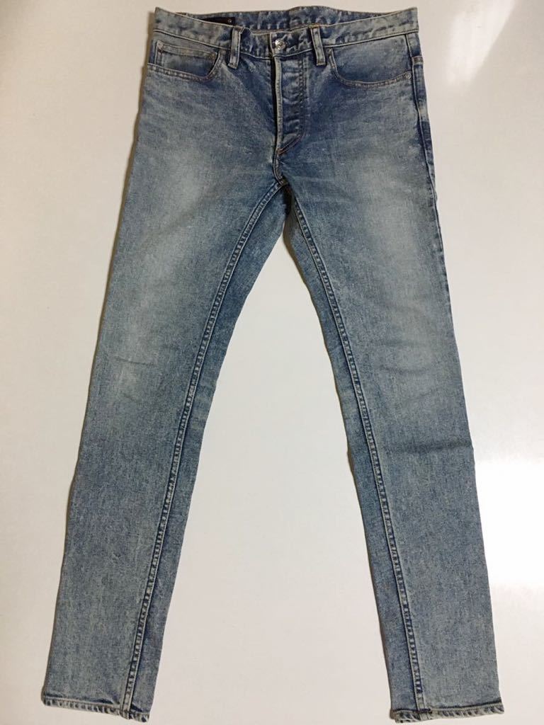 MINEDENIM S.Slim STR 5pocket DENIM W30 マインデニム スーパー 