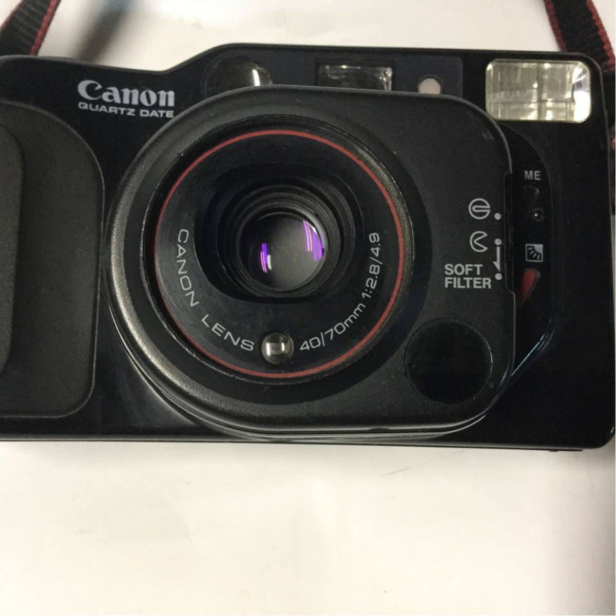 Canon フィルムカメラ Autoboy TELE QUARTZ DATE 動作未確認 キャノン