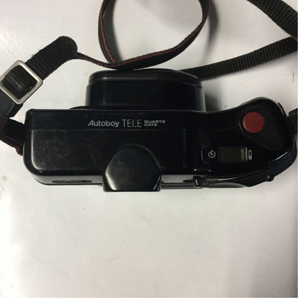 Canon フィルムカメラ Autoboy TELE QUARTZ DATE 動作未確認 キャノン
