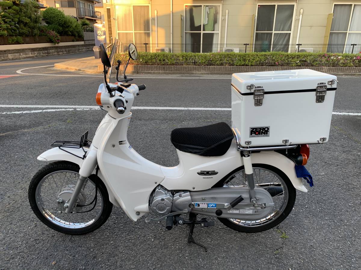 奈良発 スーパーカブ110 Ja07 １オーナー 個人出品 美車 引き取り限定 グリップヒーター リアボックス 予備に前後 タイヤ付 51cc 125cc 売買されたオークション情報 Yahooの商品情報をアーカイブ公開 オークファン Aucfan Com