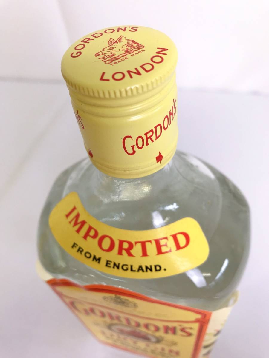 Gordon's Dry Gin 古酒 ゴードン GIN GORDON'S DRY London (Export