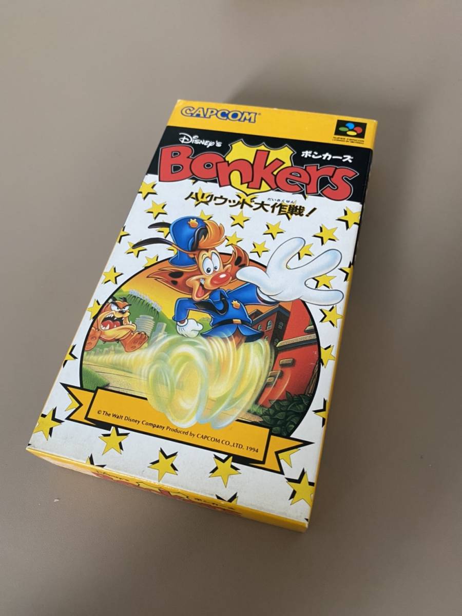 ☆美品☆起動確認済みスーパーファミコン ボンカーズ （1円スタート 未 