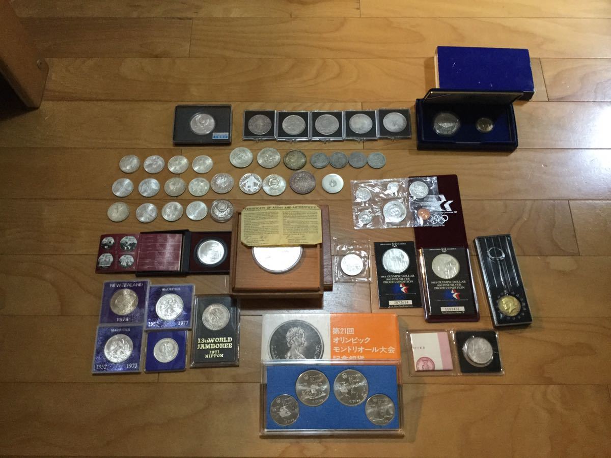 記念貨幣発行50周年プルーフ他7点 トップ写真全部 計8件名セット 