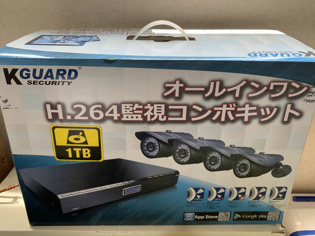 DVR KGuard Kit Surveillance 0 Channel H.264 KGUARD Combo Security