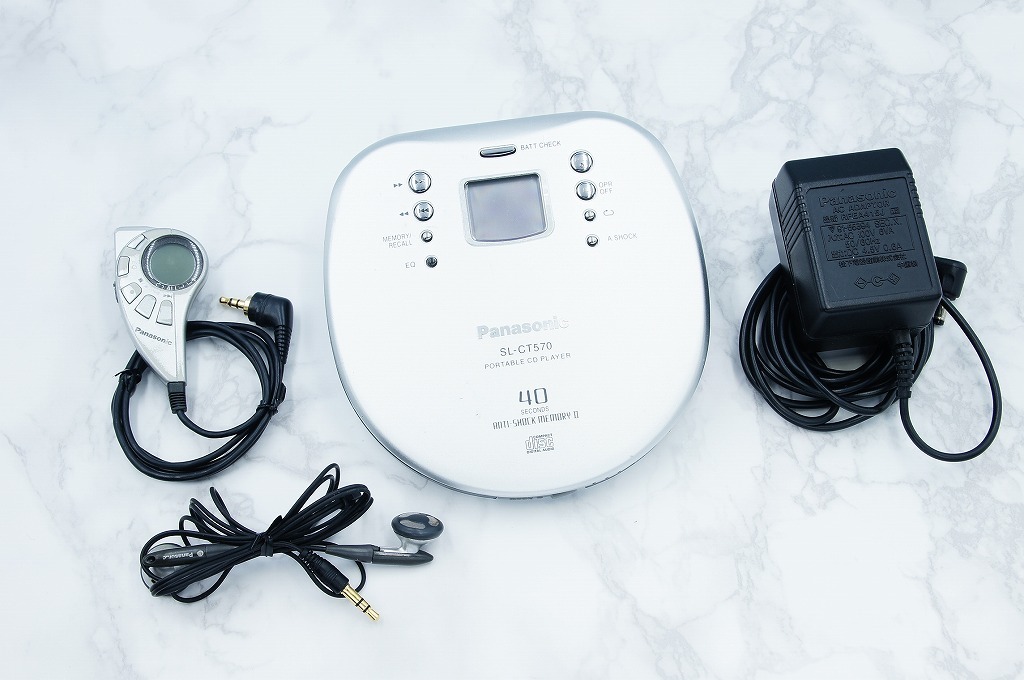 Panasonic パナソニック ポータブルCDプレーヤー SL-CT570 Panasonic