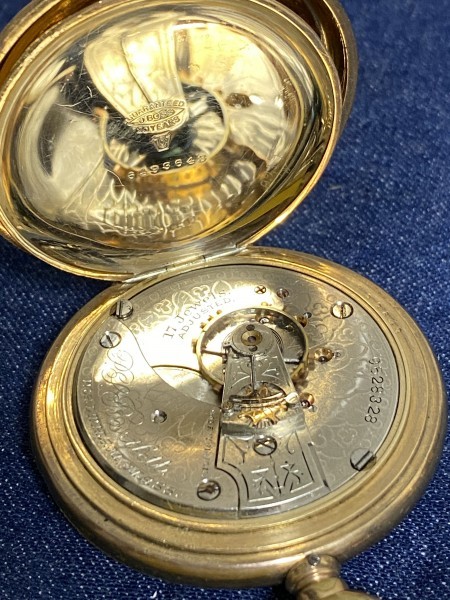 清*水様 1900年代 アメリカ製 ウォルサム 金張り 実動品 公式通販