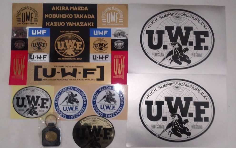 【お買い得，限定SALE】 UWF U.W.F ステッカーとキーホルダー 前田日明 高田延彦 山崎一夫(その他)｜売買されたオークション情報、yahooの商品情報をアーカイブ公開 - オークファン その他
