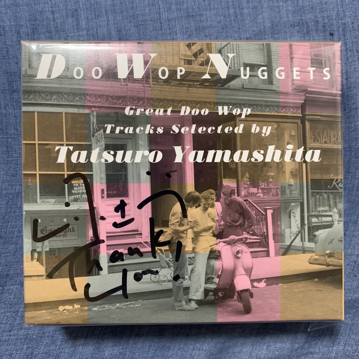 山下達郎直筆サイン入りCD Doo Wop Nuggets Vol.1〜3 Doo Wop 山下達郎