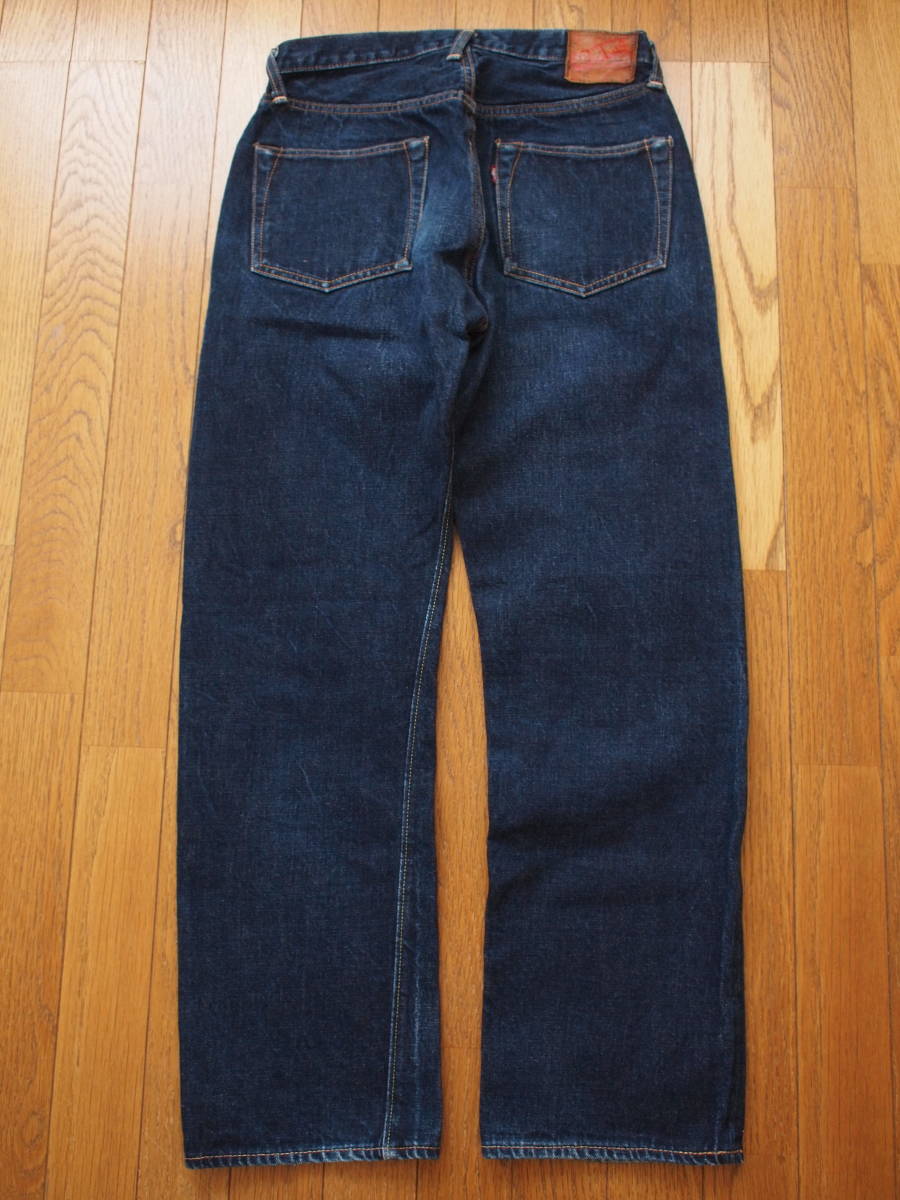 濃紺旧ドゥニーム 旧DENIME XX W31 L36 オリゾンティ時代 初期 革 