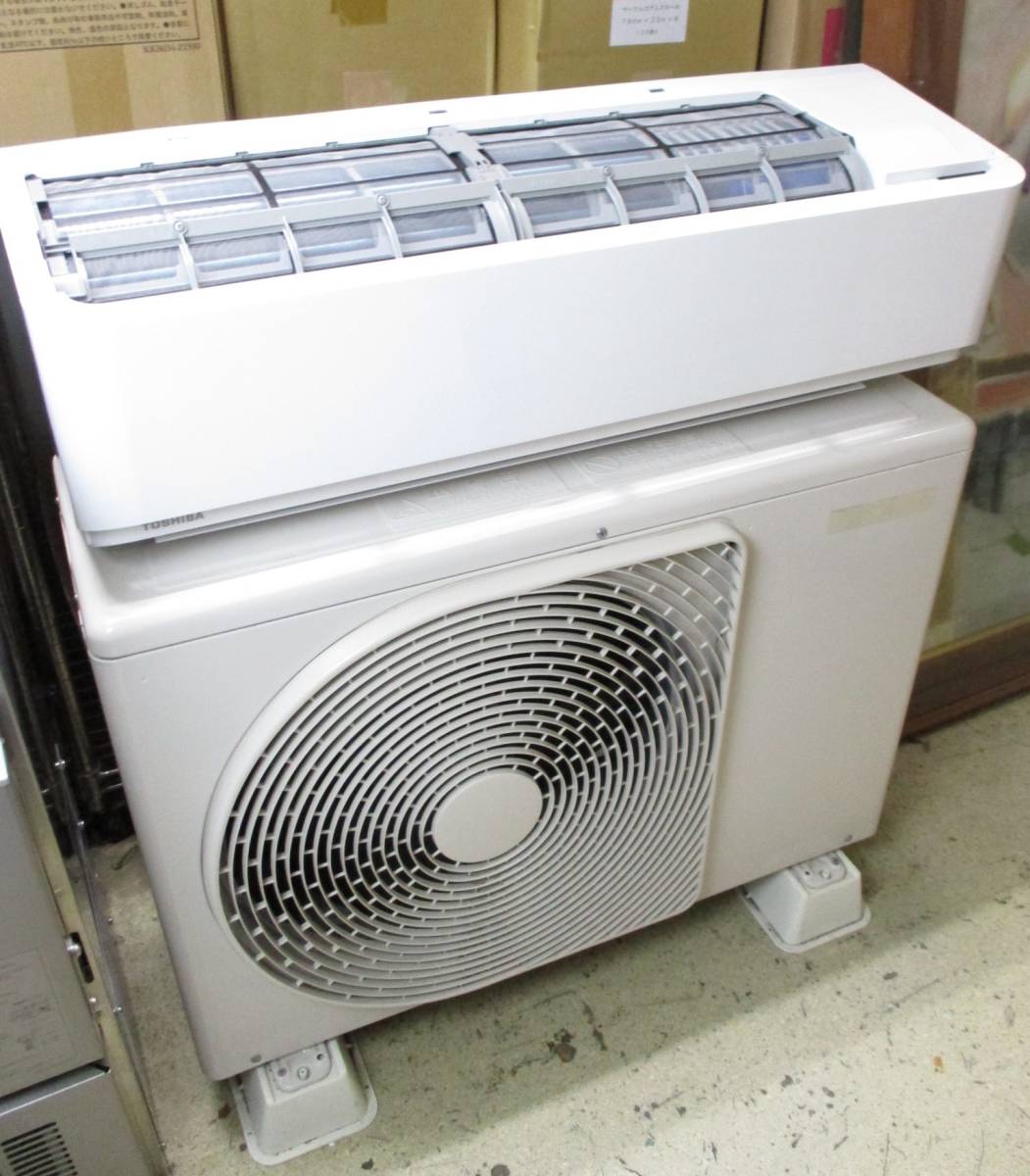TOSHIBA 東芝 ルームエアコン RAS-E255AR 2018年製 8〜10畳 RAS-C255R(W