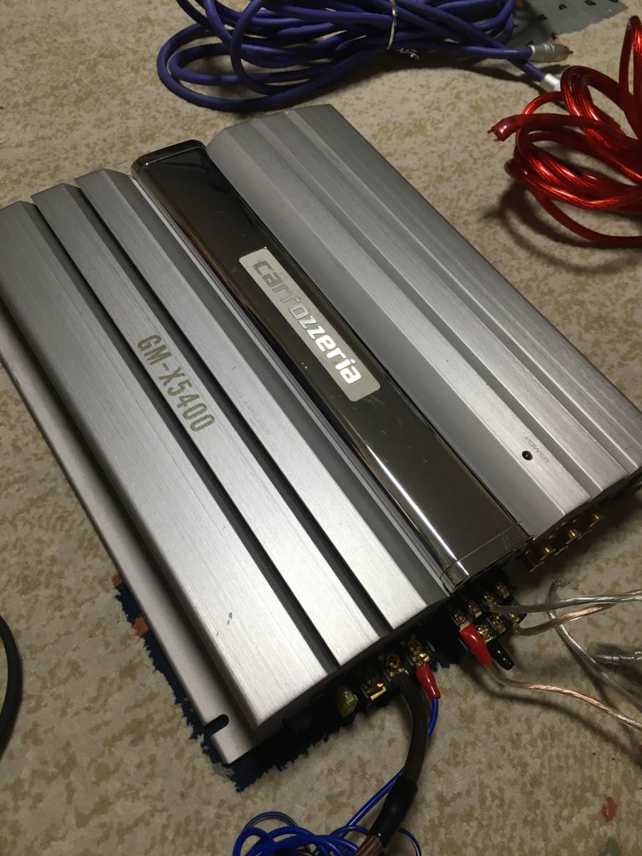 carrozzeria GM-X5400 パワーアンプ 本体 カロッツェリア carrozzeria GM-X5400 パワーアンプ 4ch パイオニア
