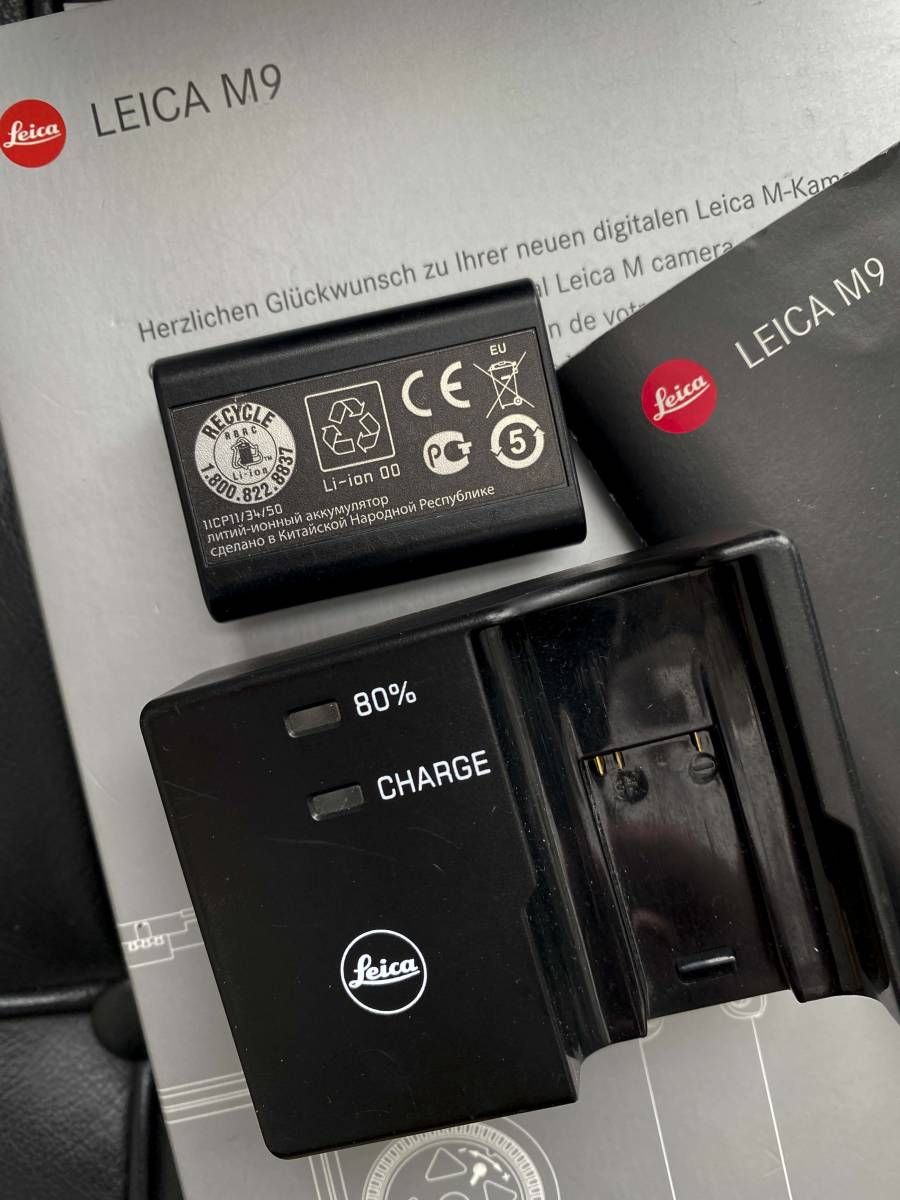 美品 M8/M8.2/M9/M9-P/M-E/Mモノクローム用 リチウムイオン バッテリー