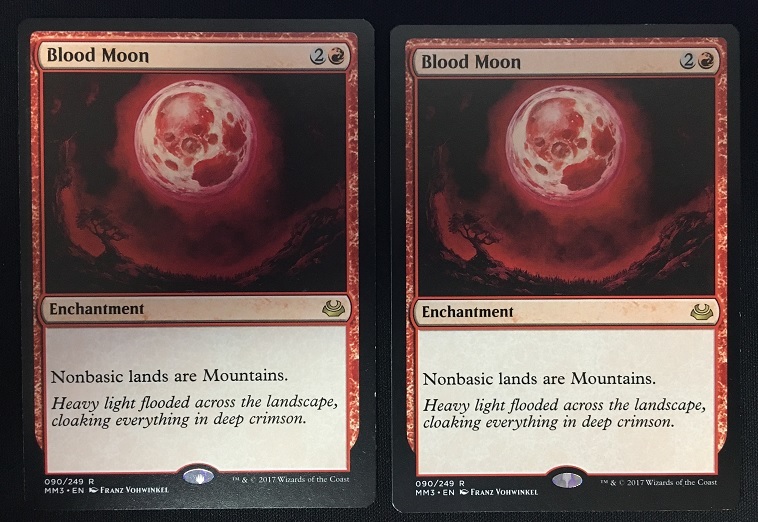 100%新品，SALE】 【中古】MTG マジック・ザ・ギャザリング 血染めの月
