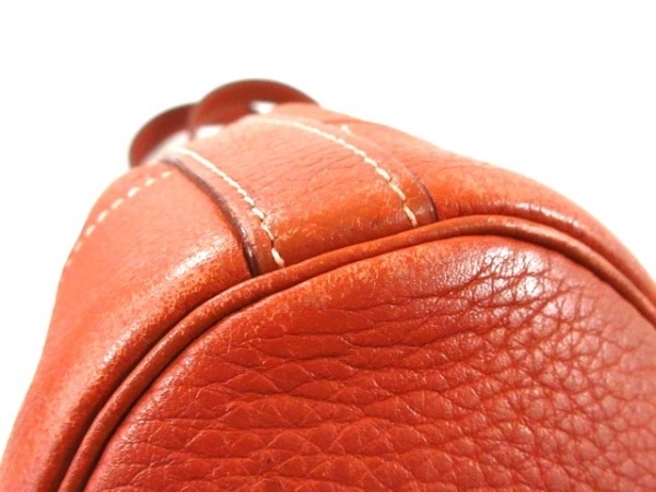 エルメス HERMES ショルダーバッグ マーケットGM レザー ライトブラウン 〇Z バッグ マーケットGM エルメス HERMESエルメス カーフ 緑 GM（ショルダーバッグ）｜HERMES（エルメス