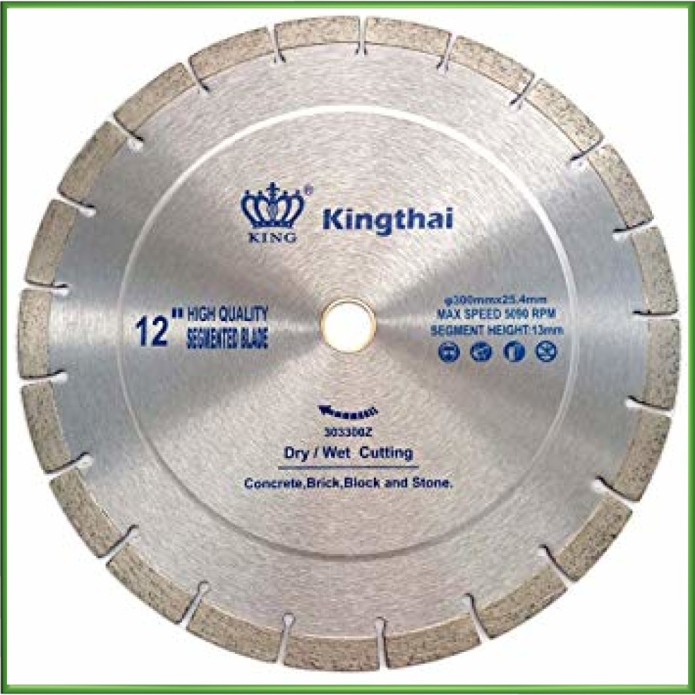 安い，2026 300mm Kingthai 105mm 乾式 ダイヤモンドカッター ダイヤモンドブレード コンクリート 石材用(ディスクグラインダー)｜売買されたオークション情報、yahooの商品情報をアーカイブ公開 - オークフ ディスクグラインダー